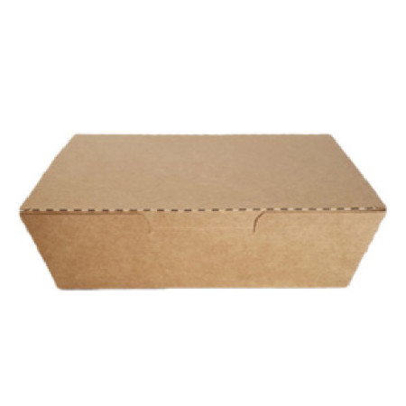 KRAFT BOX FLAT TOP (1200ML)*300 - HRK