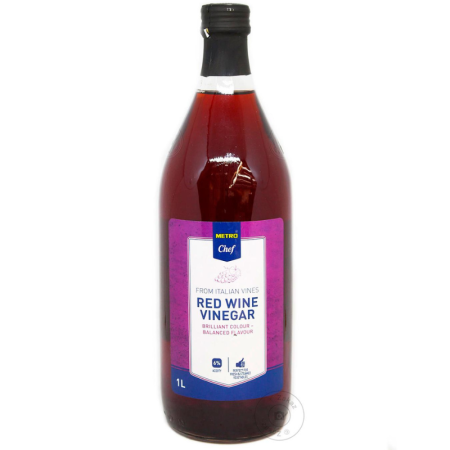 RED WINE VINEGAR (1L) - METRO CHEF