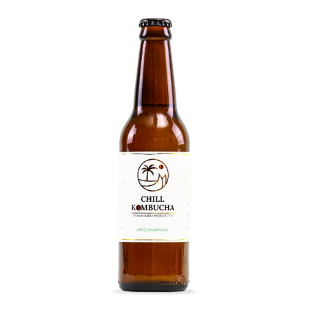 CHILL APPLE CHAMPAGNE (330ML) - KOMBUCHA