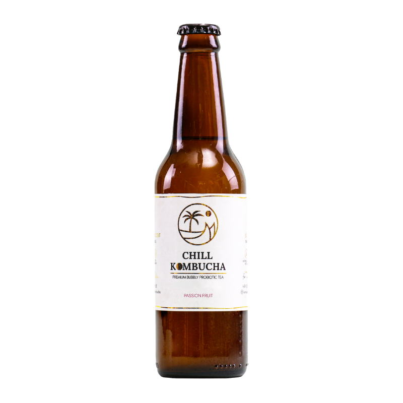 CHILL PASSION FRUIT (330ML) - KOMBUCHA