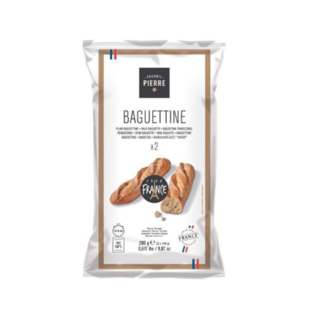 PLAIN HALF-BAGUETTE INDIVIDUAL BAGS (140G)*2 - BRIDOR
