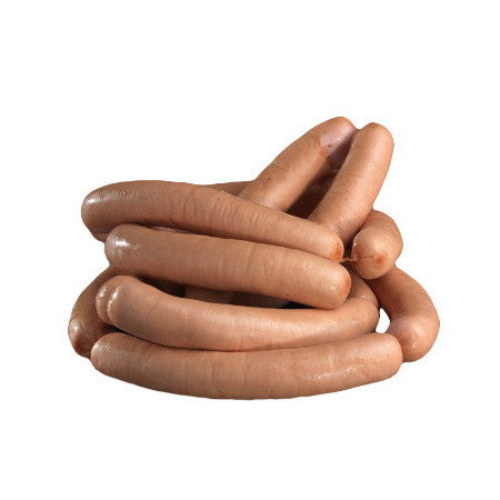 FROZEN STRASBOURG SAUSAGE FOR GRILL 80G-100G (~1KG) - DALAT DELI
