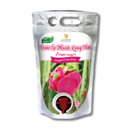 100% PURE DRAGONFRUIT JUICE (1.5L) - JUICY V