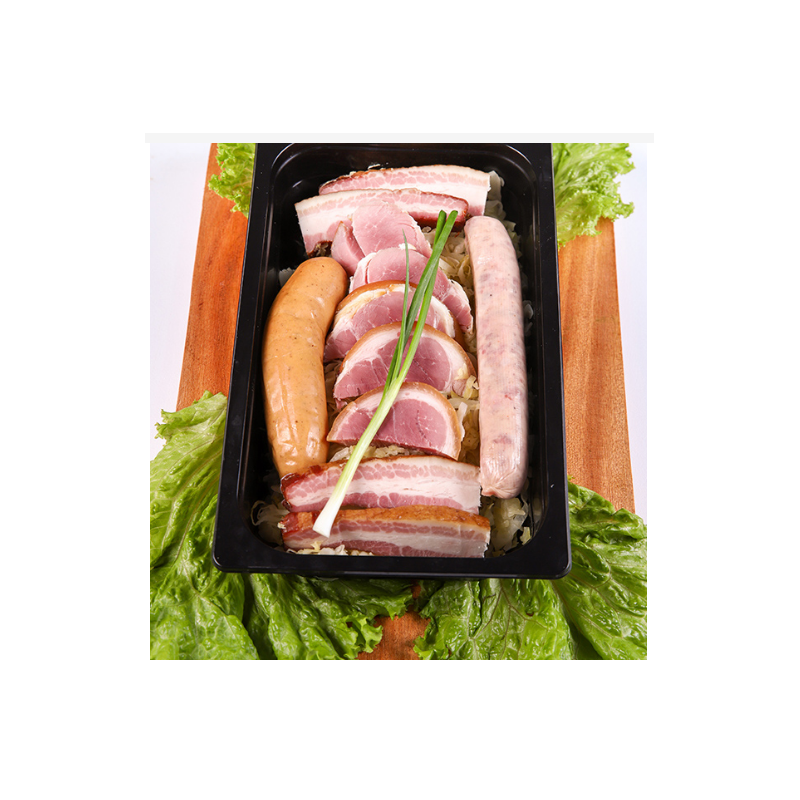 SAUERKRAUT COMBO WITH COOKED PORK CHOUCROUTE (1KG) - DALAT DELI