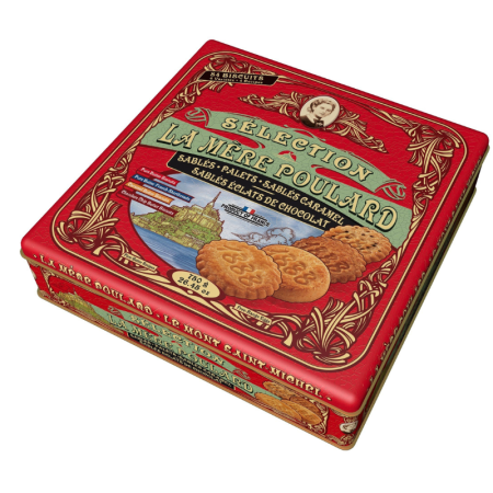 CHOCOLATE CHIP SHORTBREAD 4 VARIETIES (750G) - LA MÈRE POULARD