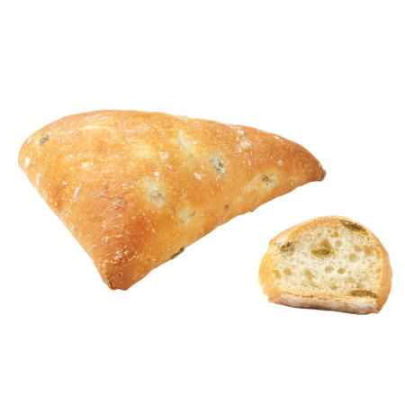 GREEN OLIVES BREAD LENOTRE (45G) - C45 - BRIDOR