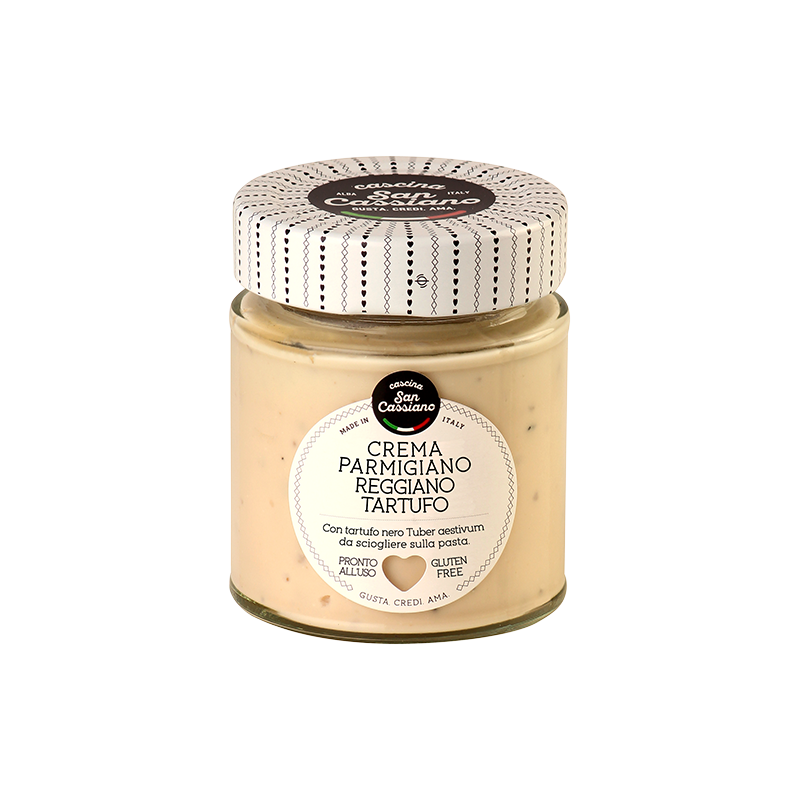 PARMIGIANO REGGIANO AND TRUFFLE CREAM SAUCE (150G) - CASCINA SAN CASSIANO