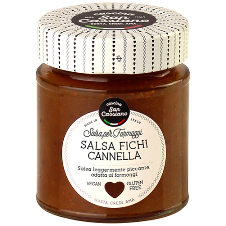 FIG AND CINNAMON SAUCE (170G) - CASCINA SAN CASSIANO