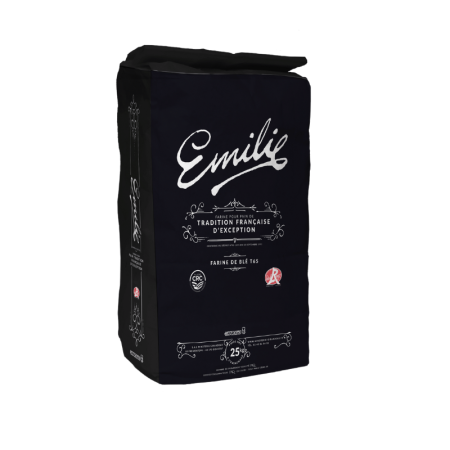 T65 LABEL ROUGE EMILIE BAGUETTE TRADITION FLOUR (25KG) - MINOTERIE GIRARDEAU