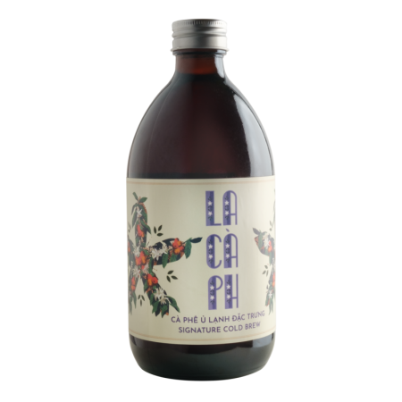 SIGNATURES COLD BREW 82% PURIFIED WATER 18% ARABICA (1L) - LACAPH