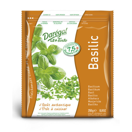 CHOPPED BASIL ESPAGNE FRZ (250G) - DAREGAL