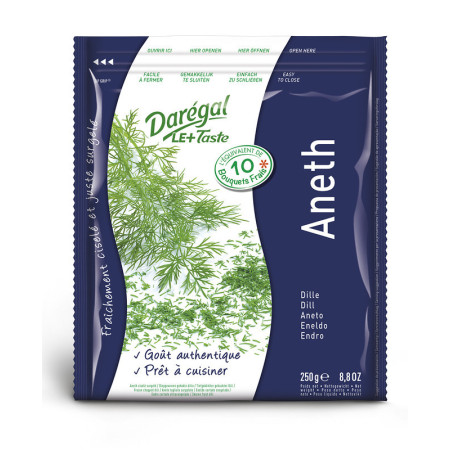 CHOPPED DILL FRANCE FRZ (250G) - DAREGAL