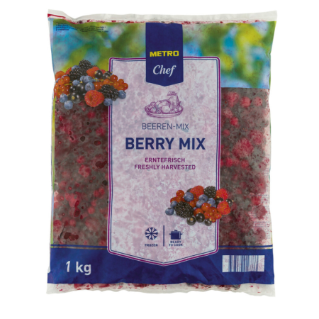 MIX RED FRUIT FRZ (1KG) - METRO CHEF