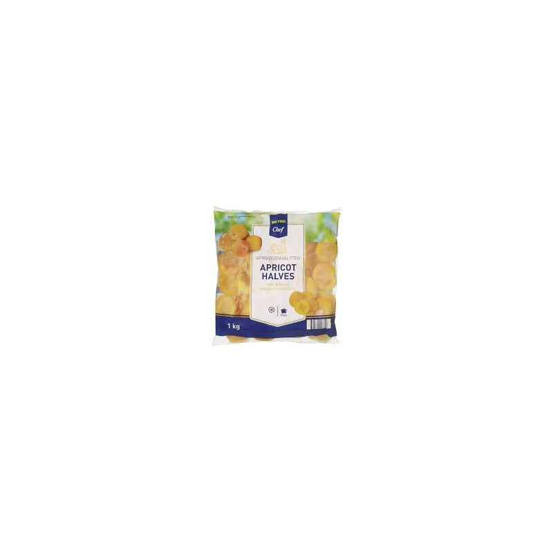 APRICOT HALVES FRZ (1KG) - METRO CHEF