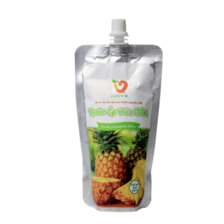 100% PURE PINEAPPLE JUICE (250ML) - JUICY V