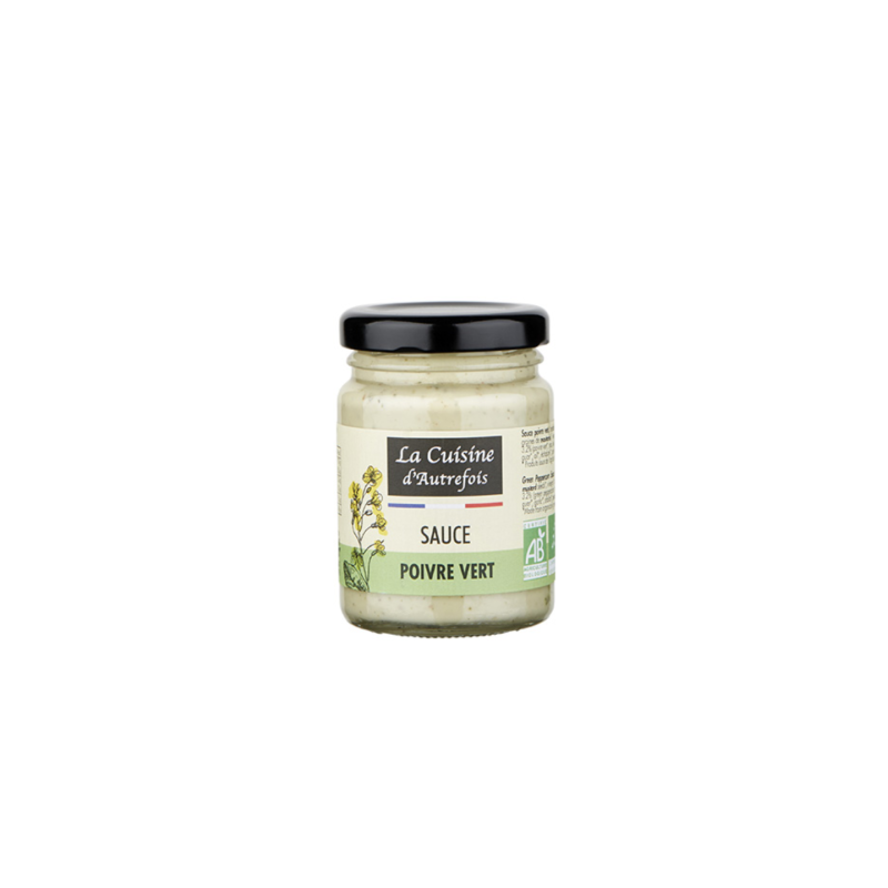 GREEN PEPPER SAUCE LA CUISINE D'AUTREFOIS (90G) - BEAUFOR