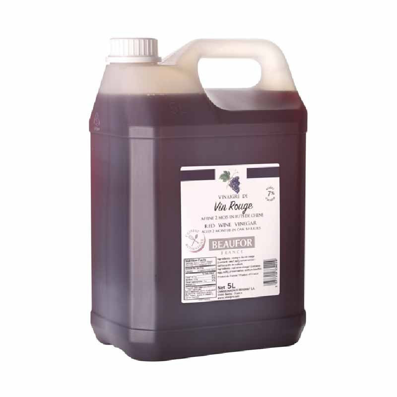 VINEGAR RED WINE (5L) - BEAUFOR