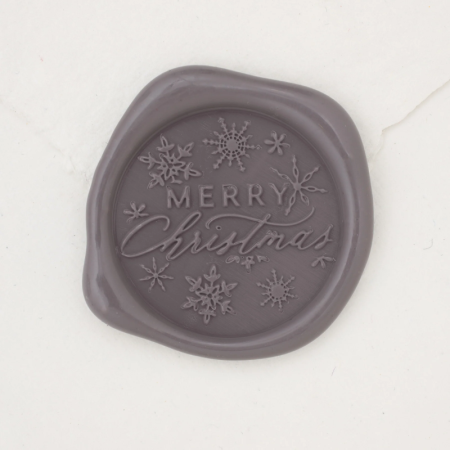 WAX SEA COMPOUND MERRY CHRISTMAS 3.5CM (63PC) - PCB