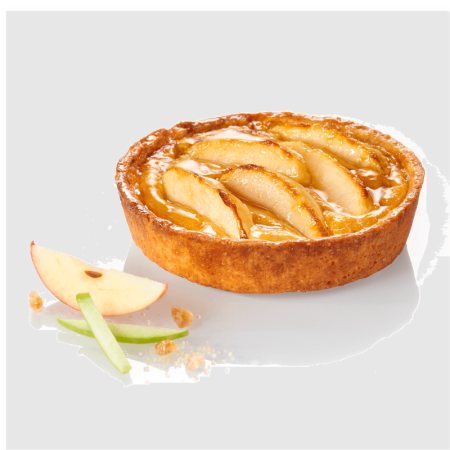 TART APPLE WITH ALMOND CREAM FRZ (130G)*27 - BONCOLAC