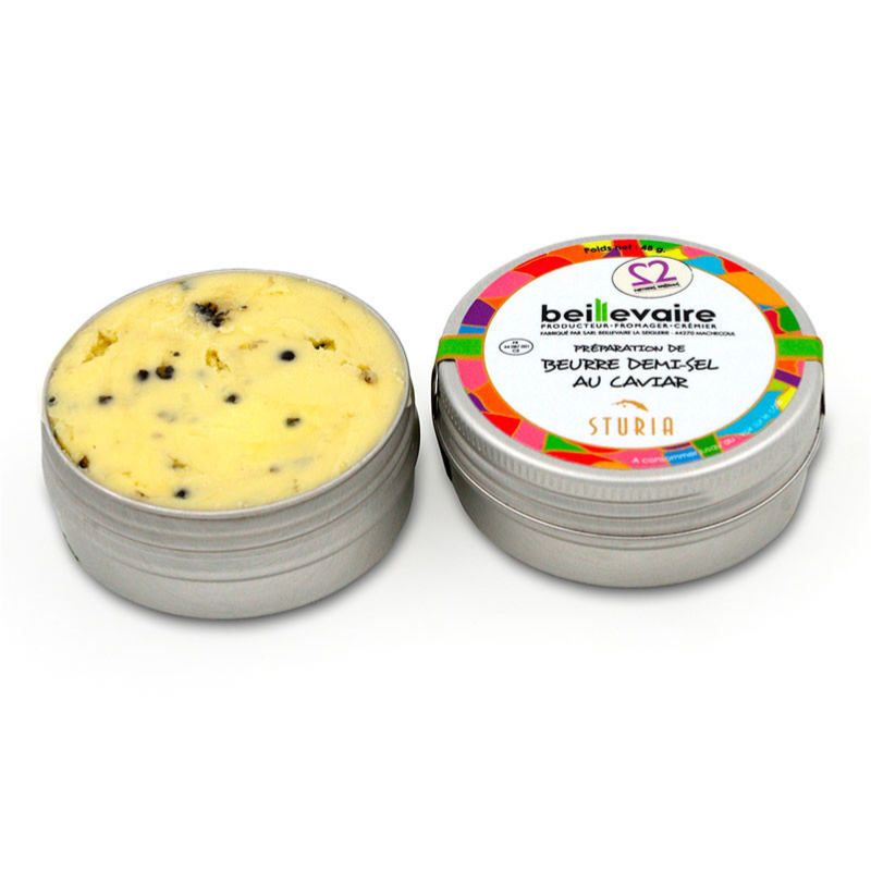 BUTTER SALTED CAVIAR (48G)*8 - BEILLEVAIRE