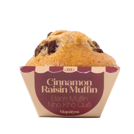 CINNAMON RAISIN MUFFIN (80G) - C'EST BON