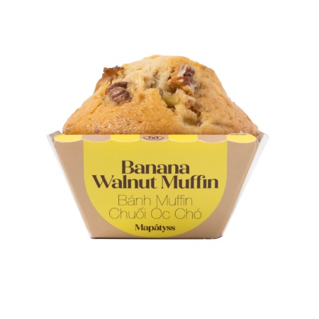 BANANA WALNUT MUFFIN (80G) - C'EST BON