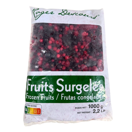 IQF FROZEN RED FRUITS MIX (1KG) - LORAGRO