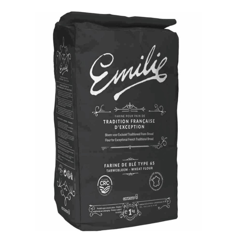 T65 LABEL ROUGE EMILIE BAGUETTE TRADITION FLOUR (1KG) - MINOTERIE GIRARDEAU