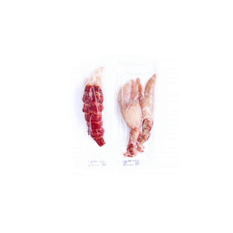 CANADIAN LOBSTER TAILS AND CLAWS SHELL OFF (150G-170G) - CINQ DEGRÉS OUEST