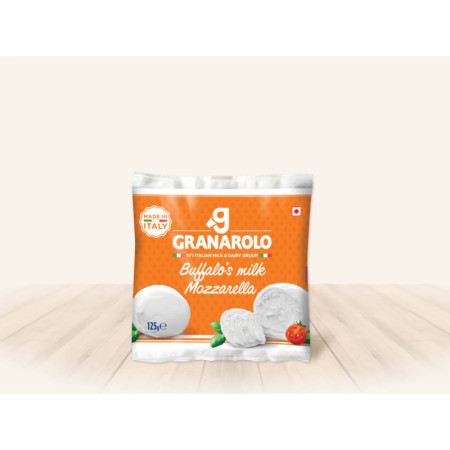 BUFFALO MILK MOZZARELLA FRZ (125G) - GRANAROLO
