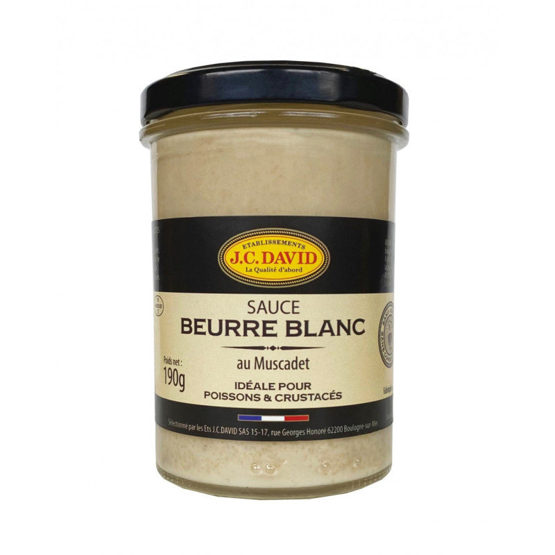 BEURRE BLANC SAUCE (190G) - J.C.DAVID