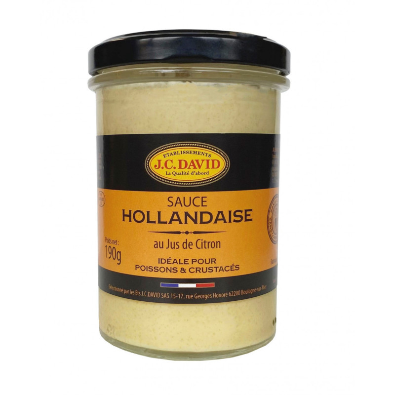 HOLLANDAISE SAUCE (200G) - J.C.DAVID