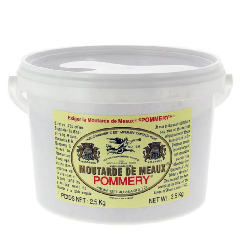 MEAUX MUSTARD (2.5KG) - POMMERY