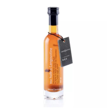 LANGOUSTINE OIL GRAPESEED INFUSED (100ML) - GROIX & NATURE