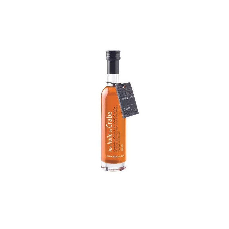 CRAB OIL GRAPESEED INFUSED (100ML) - GROIX & NATURE