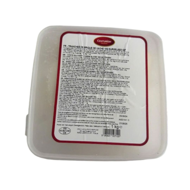 IQF BRIE SLICES (1KG)  - CENTURION