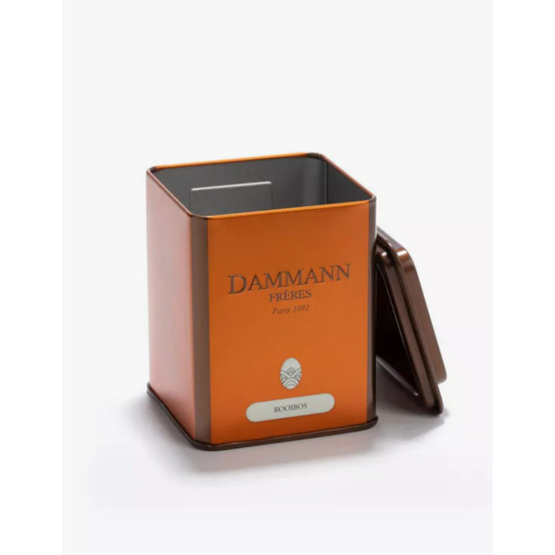 EMPTY TIN ORANGE (100G) - DAMMANN FRÈRES