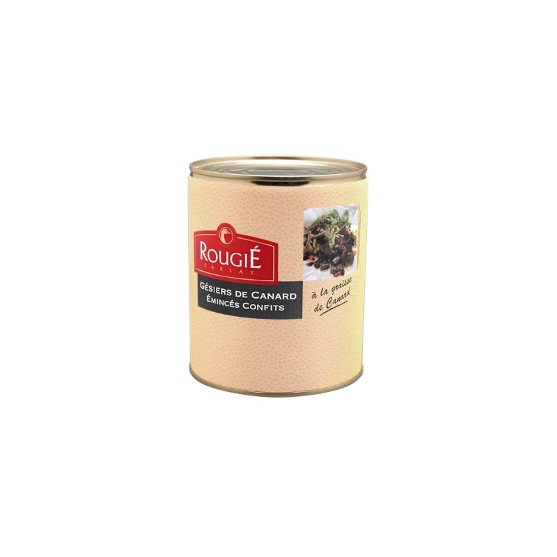 DUCK GIZZARDS - GESIERS CONFITS (765G) - ROUGIÉ