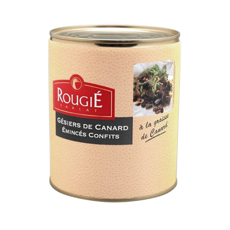 DUCK GIZZARDS - GESIERS CONFITS (765G) - ROUGIÉ