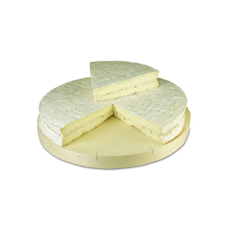 BRIE DE NANGIS WITH SUMMER TRUFFLE 1.9% (~1.5KG) (COW) - BEILLEVAIRE