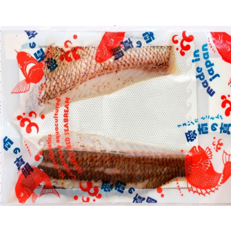 AINAN RED SEA BREAM SEARED LOIN  JAPAN FRZ (~300G) - SANRIKU