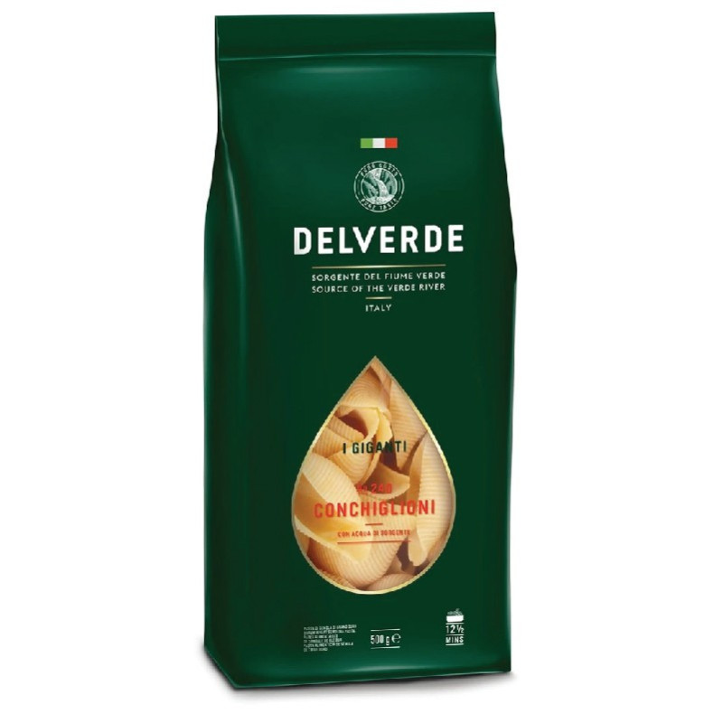 CONCHIGLIONI GIGANTI (500G) - DELVERDE