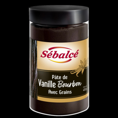 VANILLA PASTE WITH SEEDS BOURBON SÉBALCÉ (450G) - FLAVORS AND CHEFS