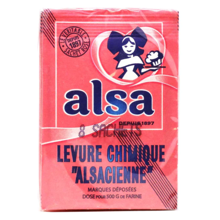 BAKING POWDER ALSA 88G (8G)*11 - FLAVORS AND CHEFS