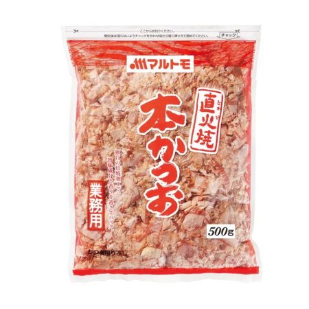 HONKATSUO JIKABIYAKI DRIED BONITO FLAKES MARUTOMO  (500G) - SANRIKU