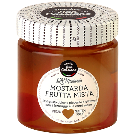MIXED FRUIT MOSTARDA (280G) - CASCINA SAN CASSIANO