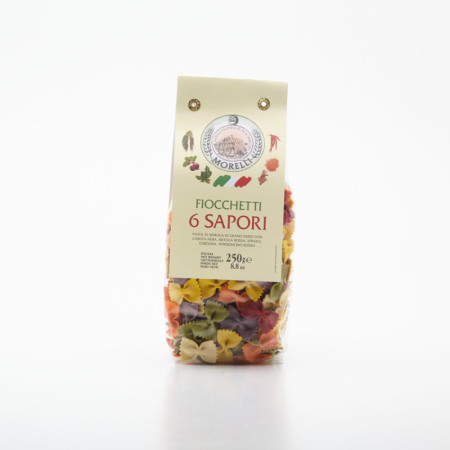 FIOCCHETTI 6 FLAVOURS (250G) - PASTA MORELLI