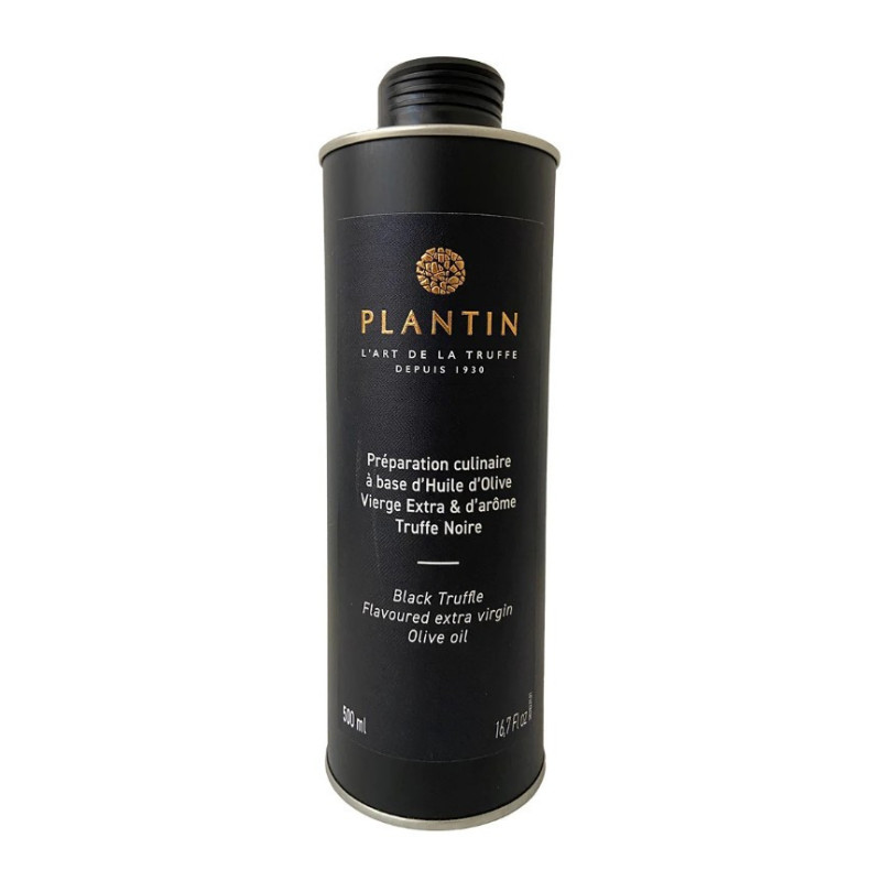 BLACK TRUFFLE OIL EXTRA VIRGIN OLIVE OIL (500ML) - PLANTIN