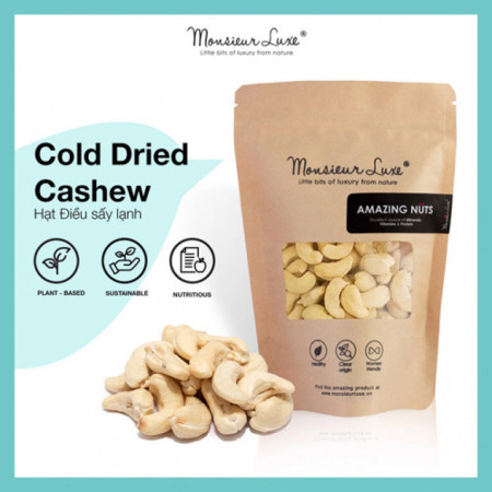 CASHEW NUTS ROASTED (800G) - KHO GOURMET - MONSIEUR LUXE