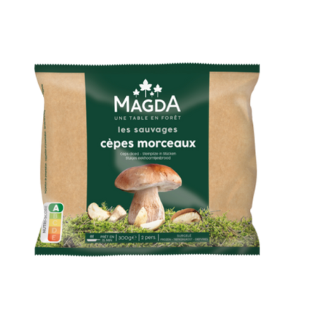 PORCINI PIECES (CEPES) FRZ (300G) - MAGDA